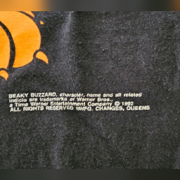 Vintage 1992 Beaky Buzzard Graphic Tee - Picture 3 of 4